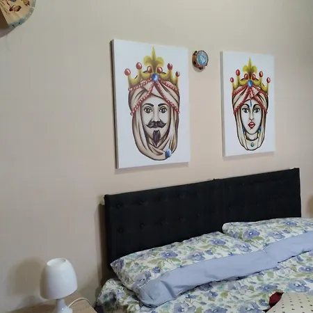 Casa Muscolino Con Vista Mare E Su L'etna 펜션 타오르미나